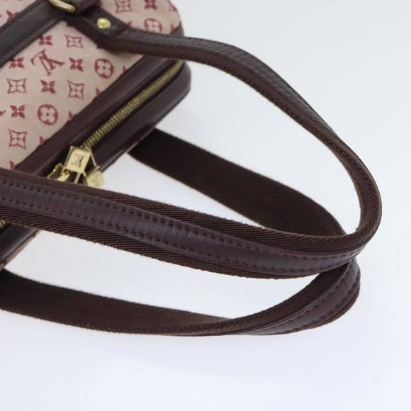 LOUIS VUITTON Monogram Mini Josephine PM Hand Bag Red M92216 LV Auth 91076 - Picture 7 of 16